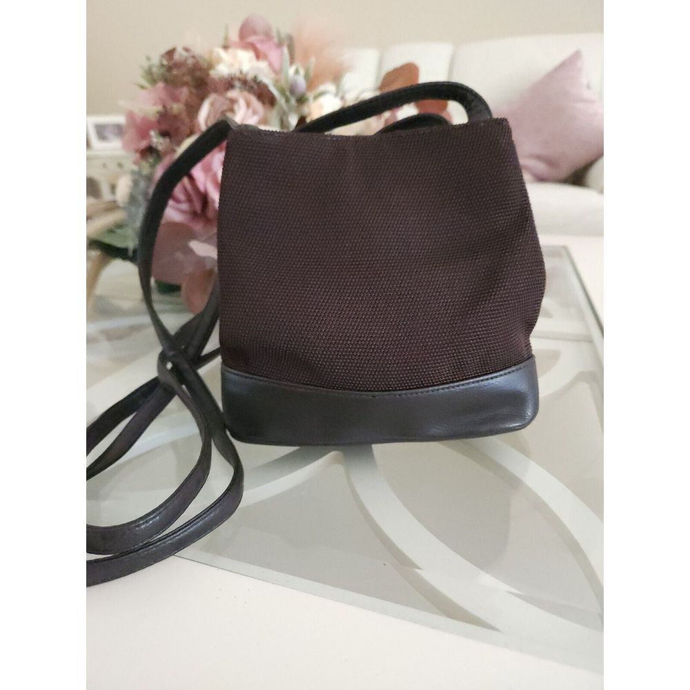 Nine West Shoulder Bag Purse Brown double strap‎ basketweave Women's Handbag